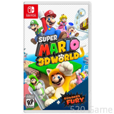 NS 超級瑪利奧3D世界+狂怒世界 Super Mario 3D World+Fury World -日